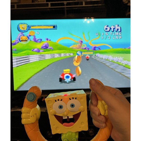 Spongebob Squarepants Bikini Bottom Race Plug & Play Game Jakks Pacific - Picture 7 of 7